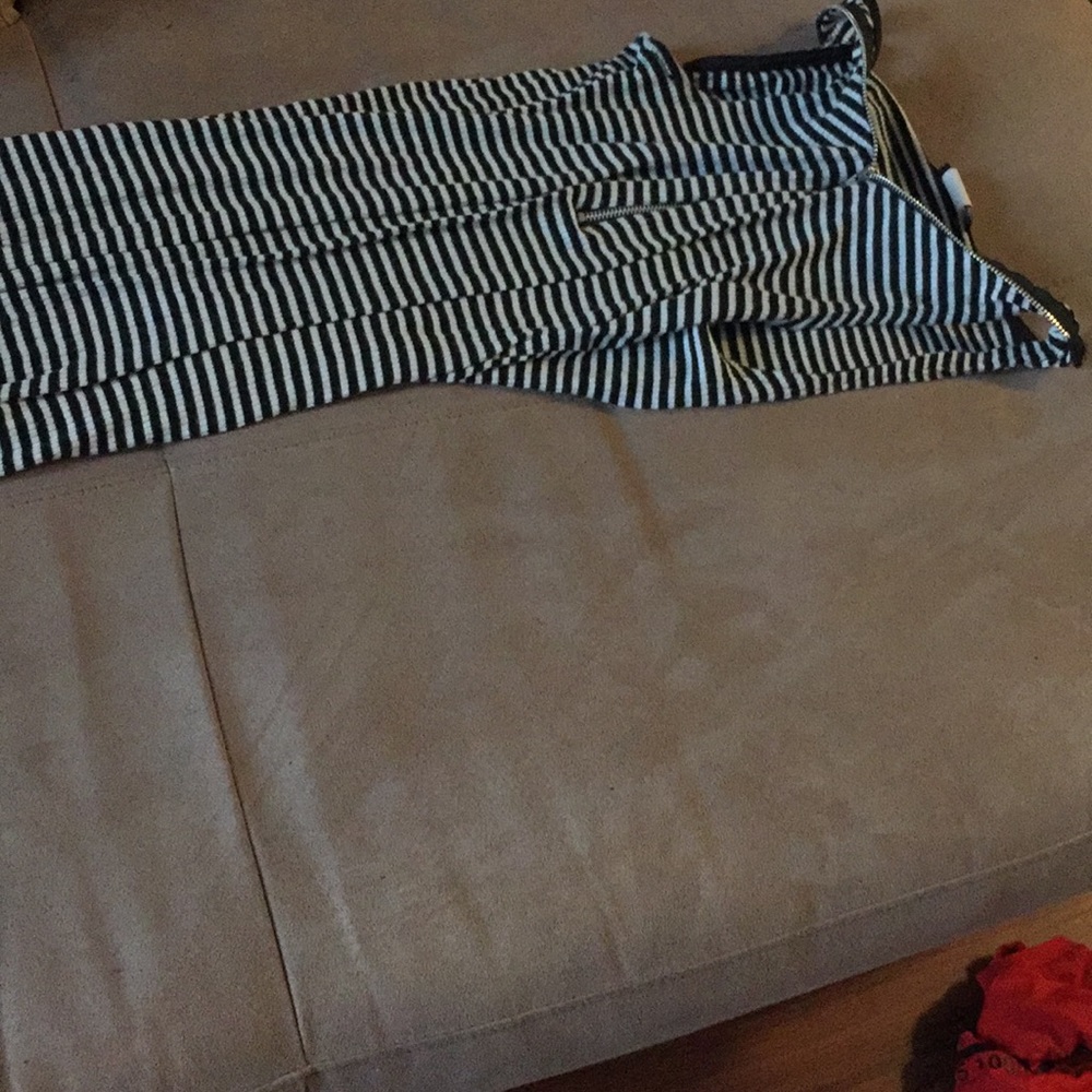 Long striped dress